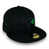 Toronto Blue Green Sparks Jays 40th New Era 59FIFTY Black Hat