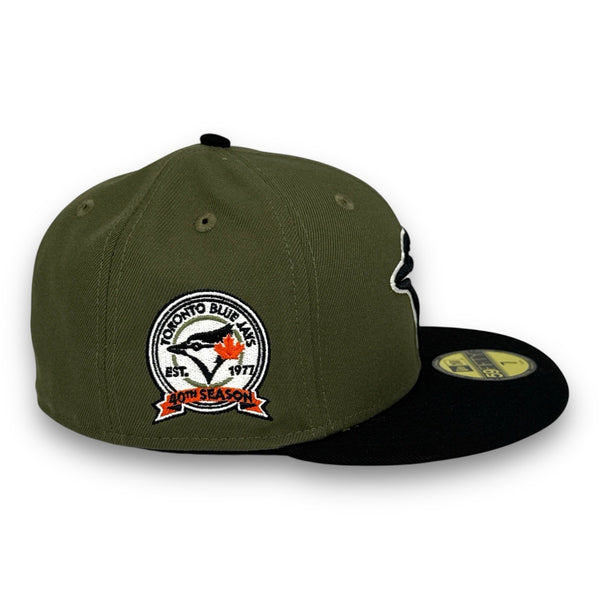 Toronto Blue Jays 30th 59FIFTY New Era Olive & Black Hat