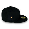 Toronto Blue Peach Sparks Jays 40th New Era 59FIFTY Black Hat