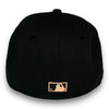 Toronto Blue Peach Sparks Jays 40th New Era 59FIFTY Black Hat