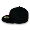 Toronto Blue Red Sparks Jays 40th New Era 59FIFTY Black Hat