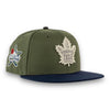 Toronto Maple Leafs 59FIFTY Olive Green New Era Hat