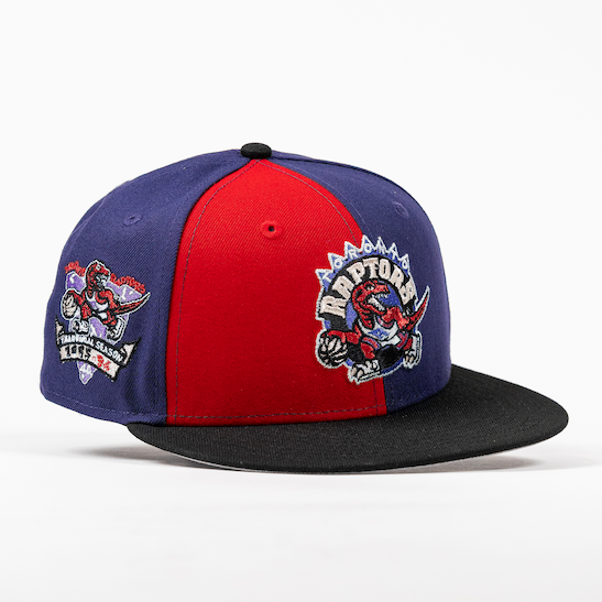 Toronto Raptors 59FIFTY New Era Purple & Scarlet Hat