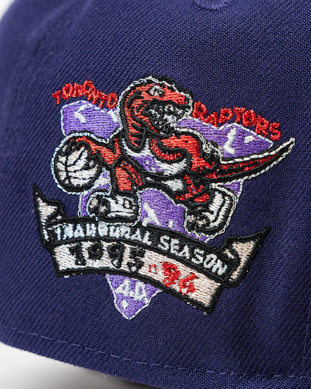 Toronto Raptors 59FIFTY New Era Purple & Scarlet Hat