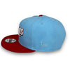 Twins Bomba Squad 9FIFTY New Era DSC. Blue & Red Snapback Hat