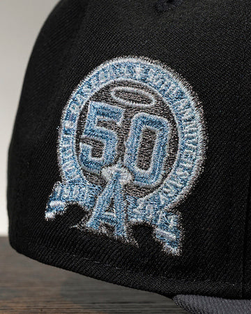 Angeles 5Oth Angels 59FIFTY Black New Era Hat