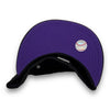 Washington Nationals 19 WS 59FIFTY New Era Black Fitted Hat Purple UV