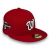 Washington Nationals 19 WS 59FIFTY New Era Red Hat