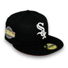 White Sox 05 WS 59FIFTY New Era Black Hat Red UV