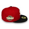 White Sox 05 WS 59FIFTY New Era Black & Red Hat