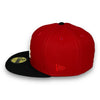 White Sox 05 WS 59FIFTY New Era Black & Red Hat