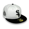 White Sox 05 WS 59FIFTY New Era White & Black Hat