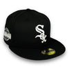 White Sox 05 WS 59FIFTY New Era Black Hat Pink UV