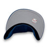 Yankees 00 SS 59FIFTY New Era Seashore Blue Fitted Hat Grey Bottom