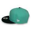 Yankees 00 SS New Era 9FIFTY Mint & Black Snapback Hat