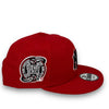 Yankees 00 SS New Era 9FIFTY Red Snapback Hat Grey Botton
