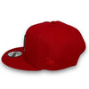 Yankees 00 SS New Era 9FIFTY Red Snapback Hat Grey Botton
