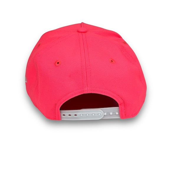 Yankees 00SS New Era 9FORTY AF Pink Glow Snapback Hat