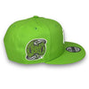 Yankees 00 SS New Era 9FIFTY Lime Green Snapback Hat