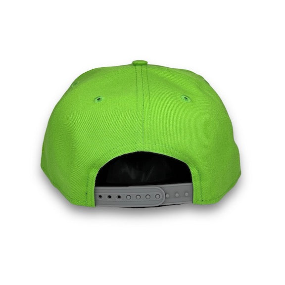 Yankees 00 SS New Era 9FIFTY Lime Green Snapback Hat