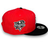 Yankees 00 WS New Era 9FIFTY Lava Red & Black Snapback Hat