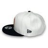 Yankees 00 WS New Era 9FIFTY White & Navy Snapback Hat