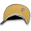 Yankees 42 ASG 59FIFTY New Era Black Fitted Hat Gold Bottom