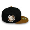 Yankees 49 WS 59FIFTY New Era Black & Peanut Hat