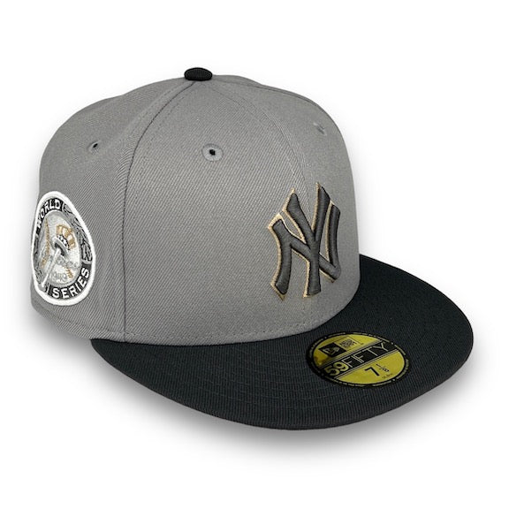 Yankees 49 WS 59FIFTY New Era Grey & Graphite Fitted Hat