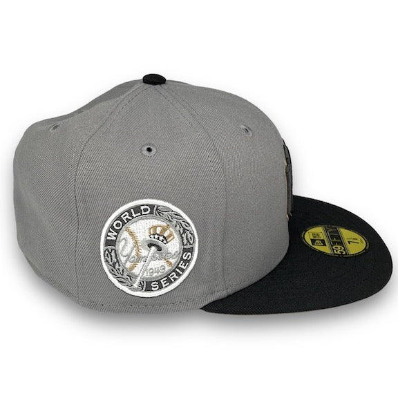 Yankees 49 WS 59FIFTY New Era Grey & Graphite Fitted Hat