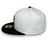 Yankees 49 WS 59FIFTY New Era White & Black Hat Green UV