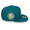 Yankees 49 WS New Era 9FIFTY Aqua Blue Snapback Hat