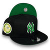 Yankees 49 WS New Era 9FIFTY Black Snapback Hat K Green UV