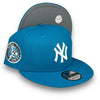 Yankees 49 WS New Era 9FIFTY Blue Jewel Snapback Hat