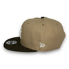 Yankees 75th 9FIFTY New Era Khaki & Brown Snapback Hat