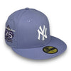Yankees 75 New Era 59FIFTY Lavender Fitted Hat