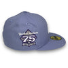 Yankees 75 New Era 59FIFTY Lavender Fitted Hat