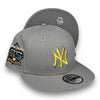 Yankees 75th Gold Patch New Era 9FIFTY Grey Snapback Hat