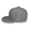 Yankees 75th Gold Patch New Era 9FIFTY Grey Snapback Hat