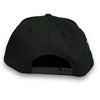 Yankees 75th New Era 9FIFTY Black Snapback Hat Red UV