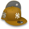 Yankees 75th New Era 9FIFTY Panama Tan Snapback Hat