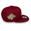 Yankees 96 WS New Era 9FIFTY Cardinal Red Snapback Hat