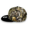 Yankees 96 WS New Era 9FIFTY Real Tree & Black Snapback Hat Grey Botton
