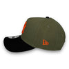 Yankees 96WS New Era 9FORTY AF Olive Green & Black Snapback Hat