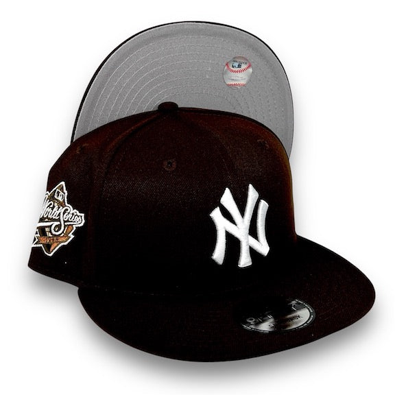 Yankees 98WS 9FIFTY New Era Brown Snapback Hat