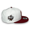 Yankees 98 WS New Era 9FIFTY White & H Red Snapback Hat