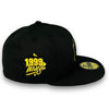 Yankees 99 WS 59FIFTY New Era Black Hat Yellow UV