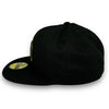Yankees 99 WS 59FIFTY New Era Black Hat Yellow UV