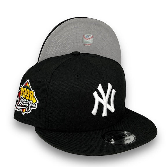 Yankees 99 WS 9FIFTY New Era Black Snapback Hat