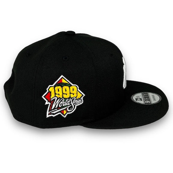 Yankees 99 WS 9FIFTY New Era Black Snapback Hat